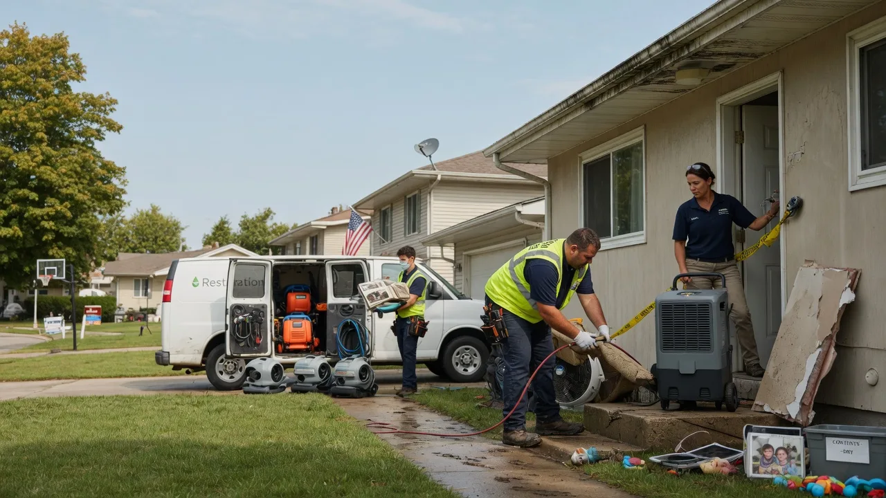 Water Damage Restoration in Independence, WV near me